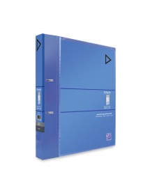 Play 2D-Ring File with Frontview Pocket - FI 8332-BL